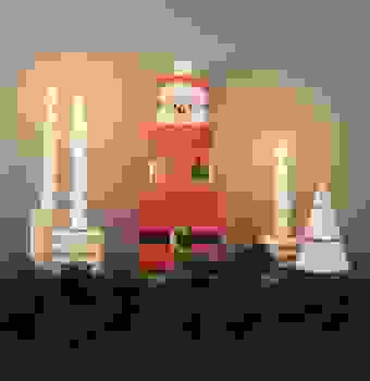 Geschenkboxen-Set Weihnachtsmann, FSC RECYCLED