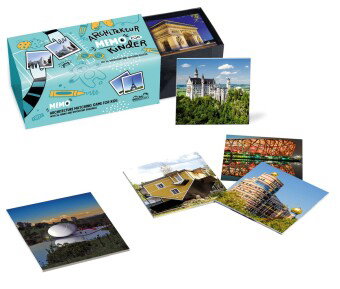 Architektur für Kinder Memo I Architecture for kids Matching game, m. 1 Beilage