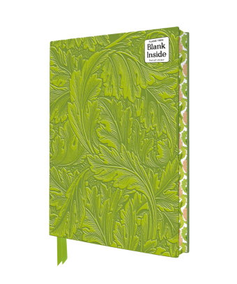 Exquisit Premium Notizbuch Blank DIN A5: William Morris, Akanthus