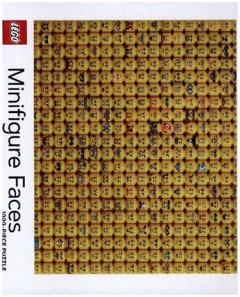 LEGO Minifigure Faces 1000-Piece Puzzle