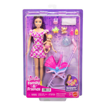 Barbie "Skipper Babysitters Inc." Kinderwagen Spielset