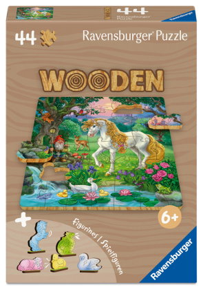 Kinderpuzzle 44 Teile - Märchenhaftes Einhorn