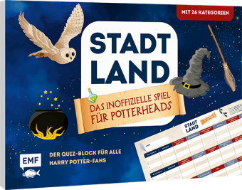 Stadt, Land, ... Das inoffizielle Spiel für Potter-Fans - Der Quiz-Block für alle Fans von Harry Pot