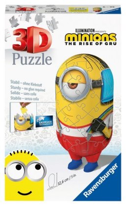 Ravensburger 3D Puzzle Minion Roller Skater 11228 - Minions 2 - 54 Teile - für Minion Fans ab 6 Jahr