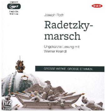 Radetzkymarsch, 2 Audio-CD, 2 MP3