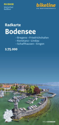 Radkarte Bodensee (RK-BW08)