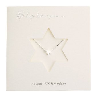 Halskette - Only for You - Stern - 999 feinversilbert