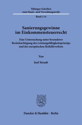 Sanierungsgewinne im Einkommensteuerrecht