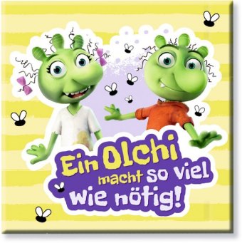 Die Olchis. Magnet "So viel wie nötig"