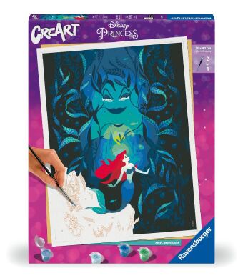 CreArt Adults Premium Disney Prinzessinnen - Ariel and Ursula