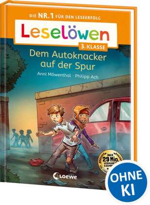 Leselöwen 3. Klasse - Dem Autoknacker auf der Spur