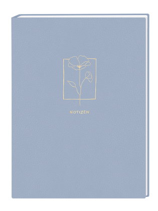 Notizbuch Softcover Schreibkram Manufaktur Notizen (Blumen)