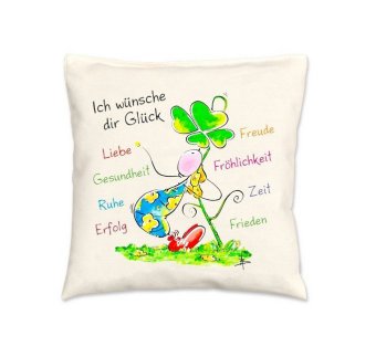 Oups Duftkissen "Ich wünsche dir Glück"