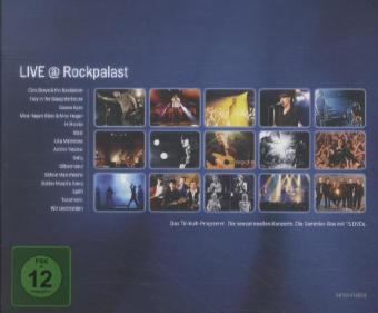 Live @ Rockpalast, 15 DVDs