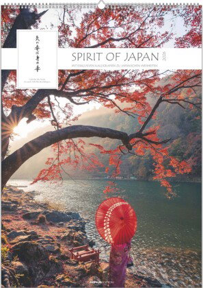 Alpha Edition - Spirit of Japan Kalender 2026 - Hochwertiger Wandkalender 50x70 cm mit japanischer K