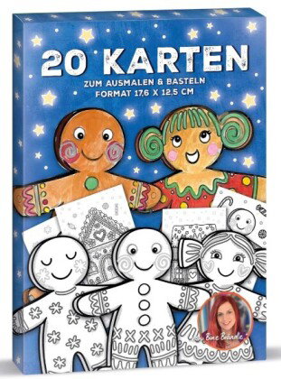 Lebkuchenmännchen Kartenset