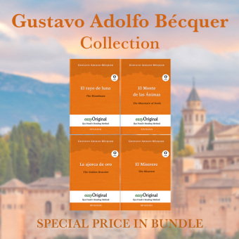 Gustavo Adolfo Bécquer Collection (books + 4 audio-CDs) - Ilya Frank's Reading Method, m. 4 Audio-CD