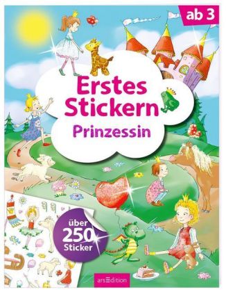 Erstes Stickern - Prinzessin