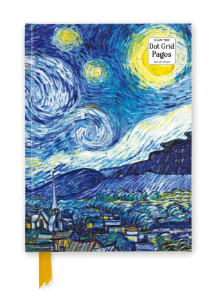 Premium Notizbuch DIN A5: Vincent van Gogh, Sternennacht