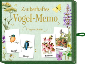 Zauberhaftes Vogel-Memo - Schachtelspiel