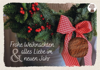 Frohe Weihnachten und alles Liebe im neuen Jahr