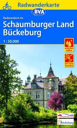 BVA Radwanderkarte Radwandern im Schaumburger Land / Bückeburg 1:50.000, reiß- und wetterfest, GPS-T