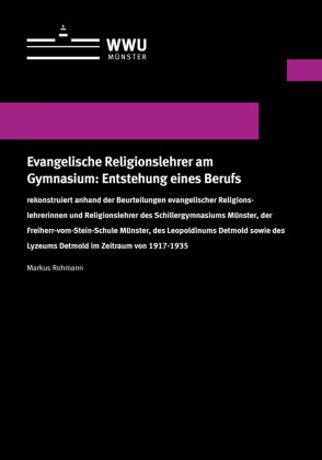 Evangelische Religionslehrer am Gymnasium: Entstehung eines Berufs