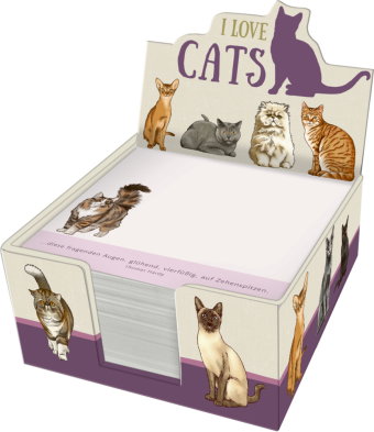 Zettelkästchen - I love cats