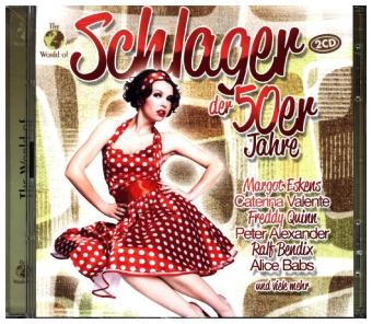 Schlager der 50er Jahre, 2 Audio-CDs