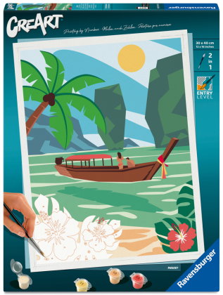 CreArt, Malen nach Zahlen Adults Trend - Phuket