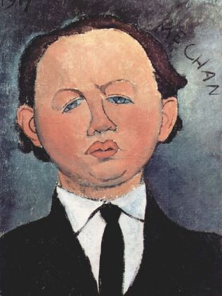 Amadeo Modigliani - Porträt des Mechan - 500 Teile (Puzzle)