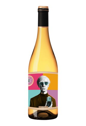Weinflasche Weißwein Genuss & Design Andy Warhol