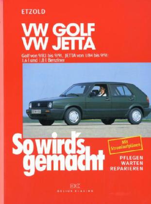 VW Golf II 9/83-9/91, Jetta 1/84-9/91