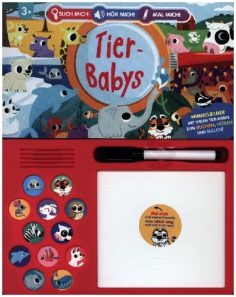Such mich! Hör mich! Mal mich! Tier-Babys