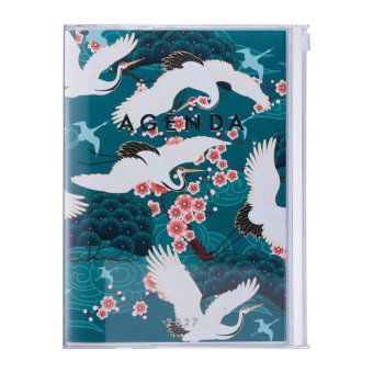 Mark's 2026/2027 Diary A5 Japan, Birds, Green
