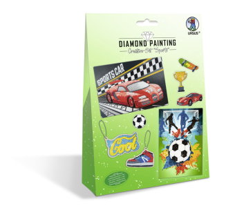 URSUS Diamond Painting "Creative Set Sports"