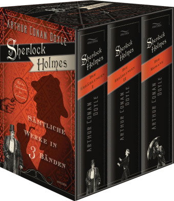 Sherlock Holmes - Sämtliche Werke in 3 Bänden (Die Erzählungen I, Die Erzählungen II, Die Romane) (3