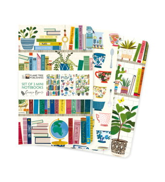 Dreier Set Mini-Notizbücher: Georgia Breeze