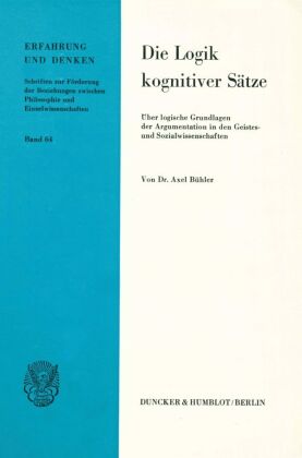 Die Logik kognitiver Sätze.