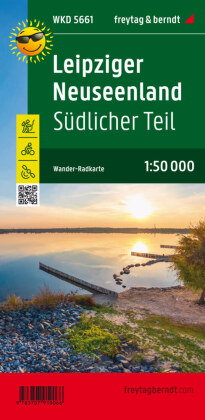 Leipziger Neuseenland - Südlicher Teil, Wander-, Rad- und Freizeitkarte 1:50.000, freytag & berndt,