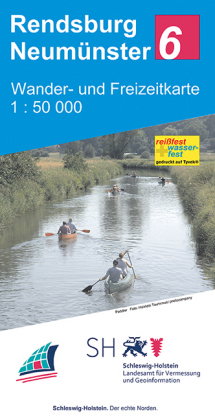 Wander- und Freizeitkarte Rendsburg - Neumünster