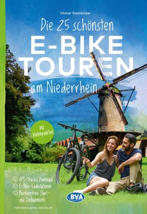 BVA Die 25 schönsten E-Bike Touren am Niederrhein mit Knotenpunkten