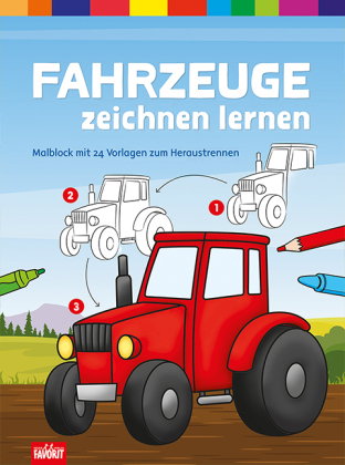 Fahrzeuge zeichnen lernen