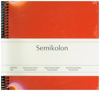 Semikolon Spiral Piccolino black orange