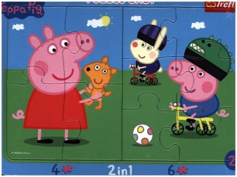 2 in 1 Baby Puzzle Peppa Pig (Kinderpuzzle)