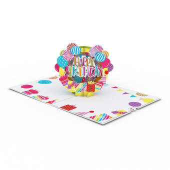 Lovepop Happy Birthday Hooray Pop-Up Card