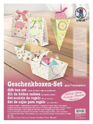 URSUS Geschenkboxen-Set "Frühling"