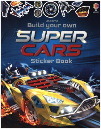 Build Your Own Supercars Sticker Book