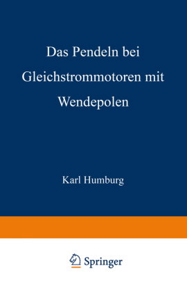 Das Pendeln bei Gleichstrommotoren mit Wendepolen