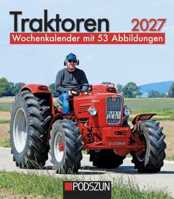 Traktoren 2027 Wochenkalender